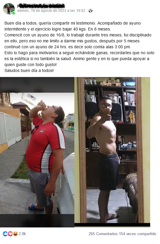 Testimonio ayuno intermitente4